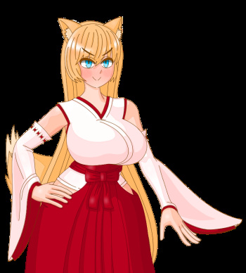 NTR / RPG ~ My fox girl is the strongest! You can't be defeated by a middle-aged man! ~ cover