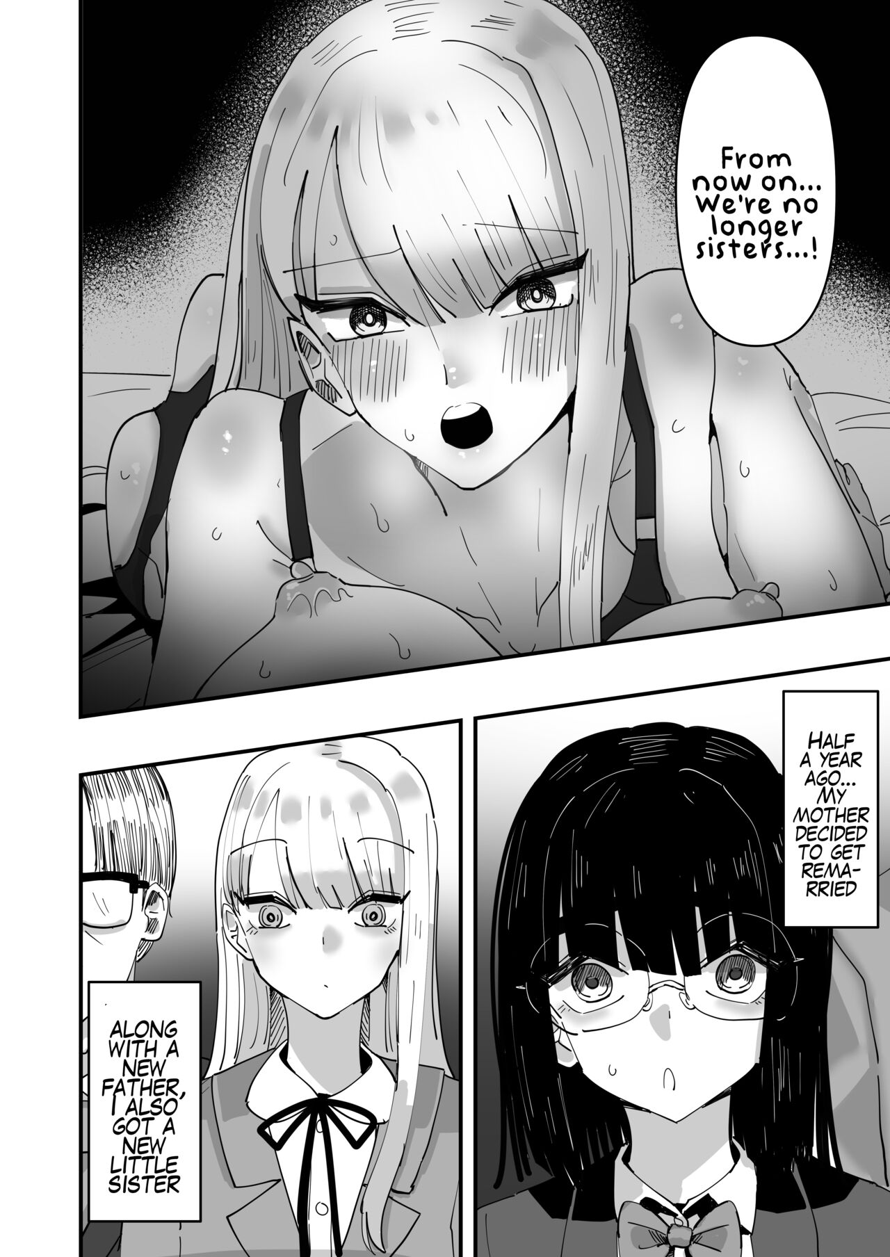 Haha ga Saikon Shite Imouto ga Dekita kedo Iroiro Atte Koibito ni Natta Hanashi page 4 full