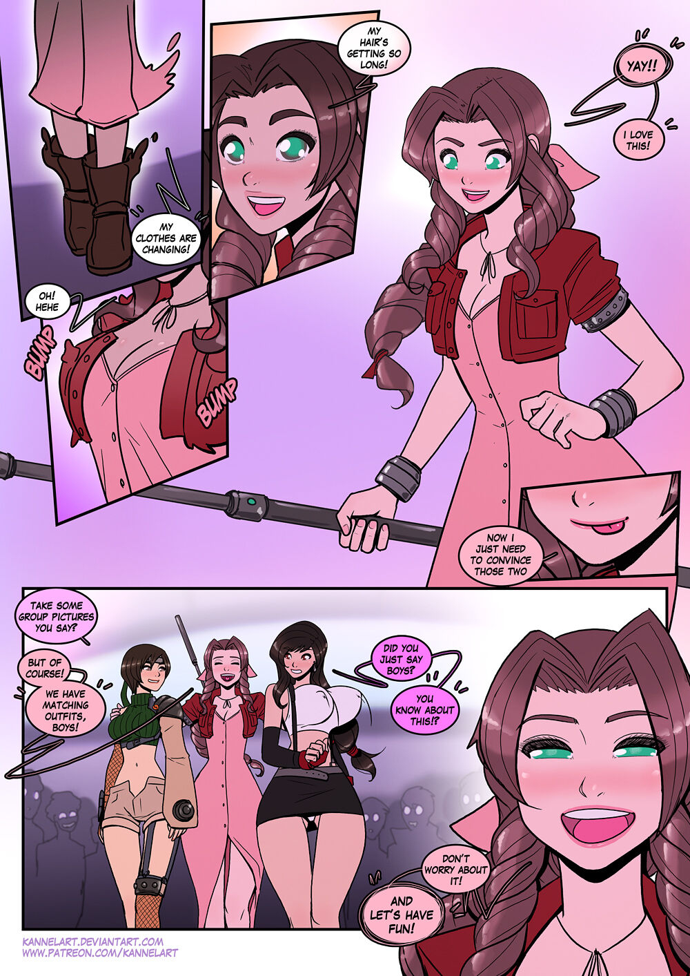 Final Fantasy VII Mini Saga page 4 full