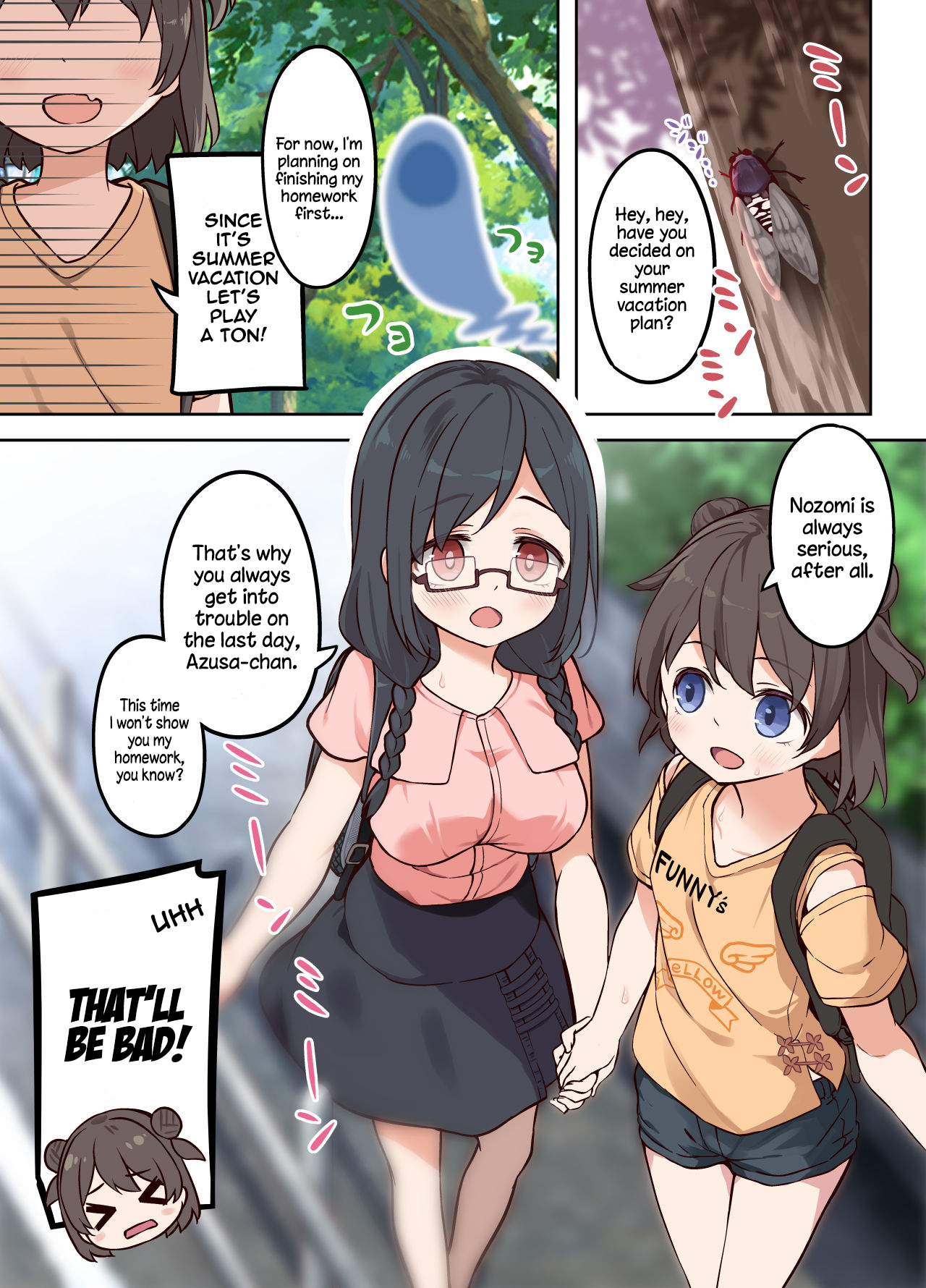 Hyoui Osen de Yuri Ecchi | Lesbian Sex through Corrupting Possession page 2 full