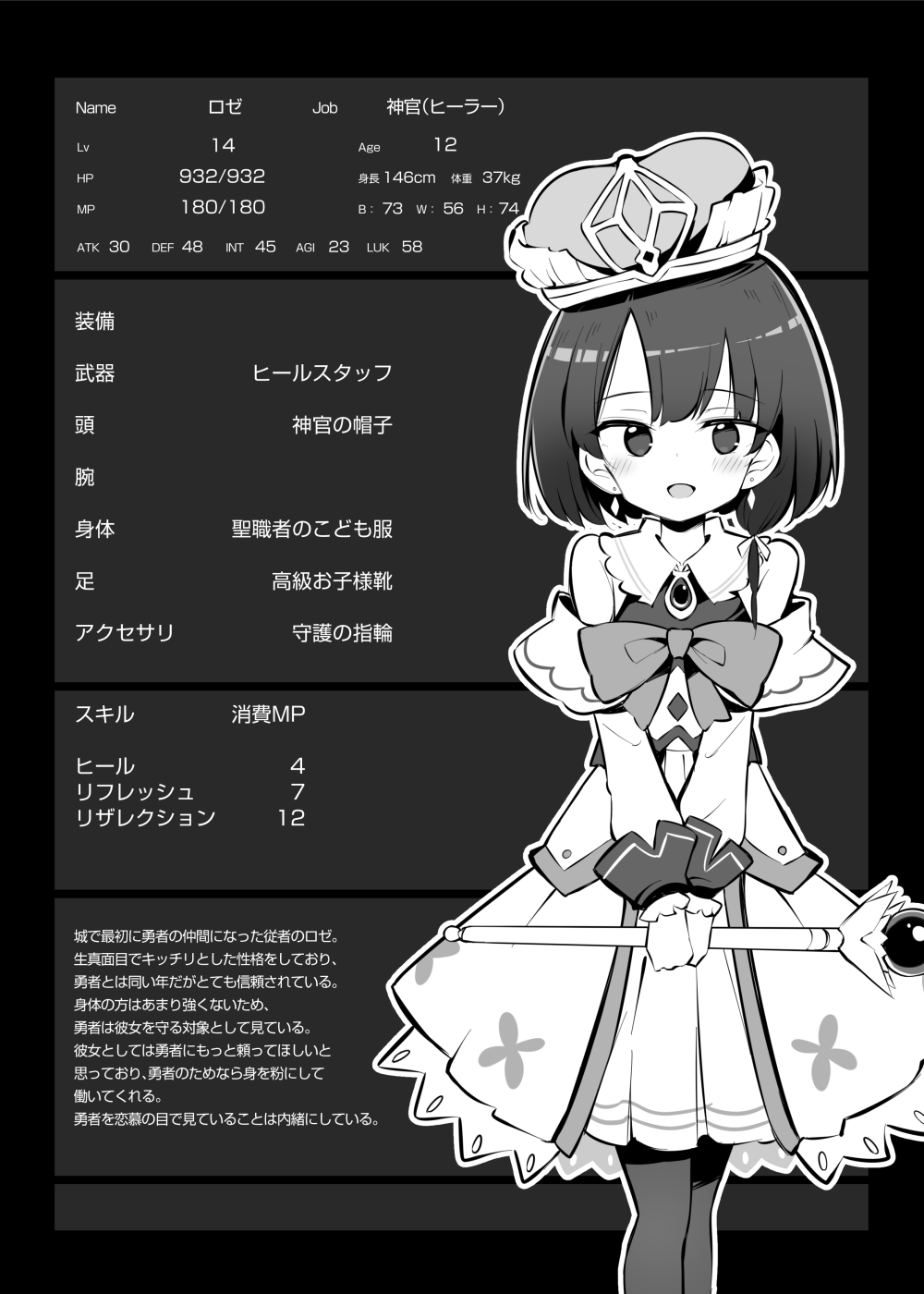 Shinrai Shiteiru Party Nakama ga Shiranai Status o Fuyasite Kaettekuru Onna Shinkan Roze page 2 full