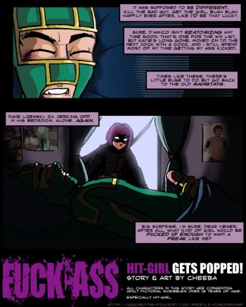 Fuck Ass - Hit Girl Gets Popped cover