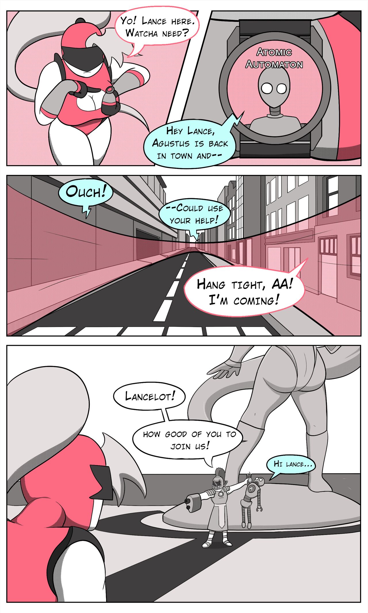 Lancelot Issue page 3 full