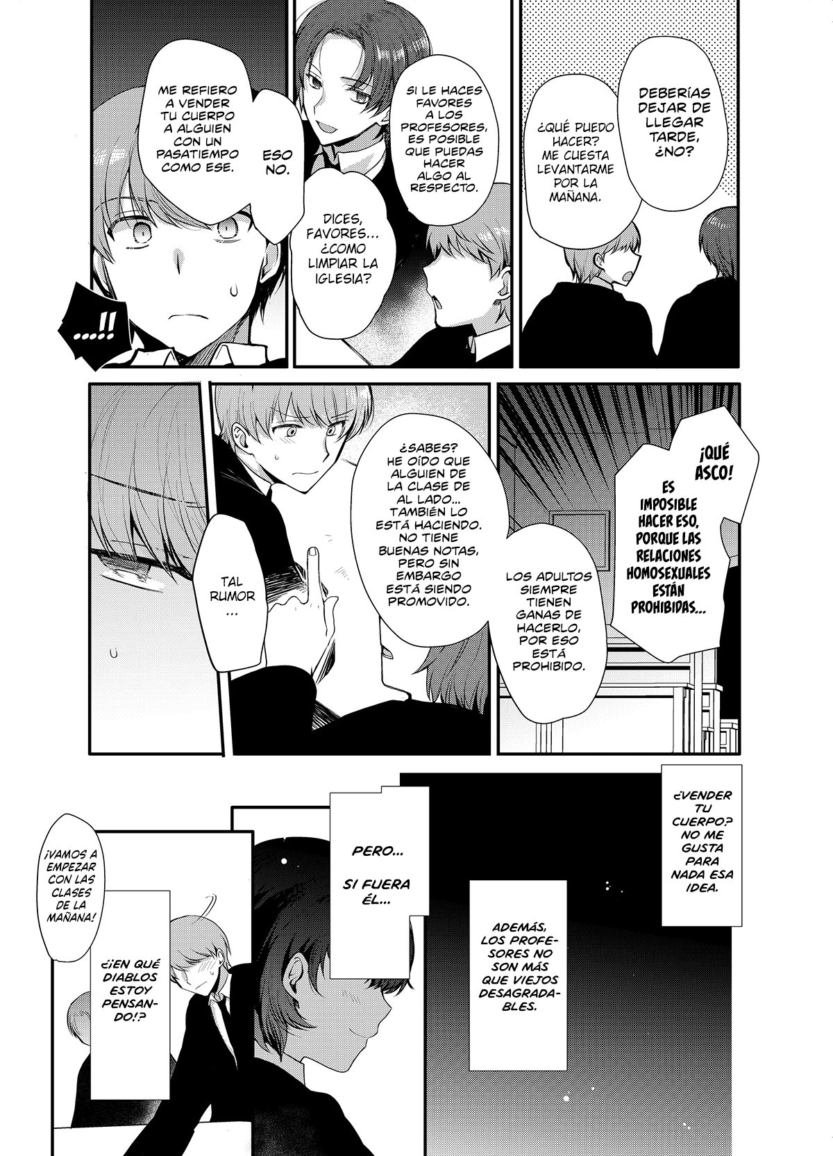 Hentai Inmon 2 Shingakkou Otokonoko Kyoukai Saimin page 4 full