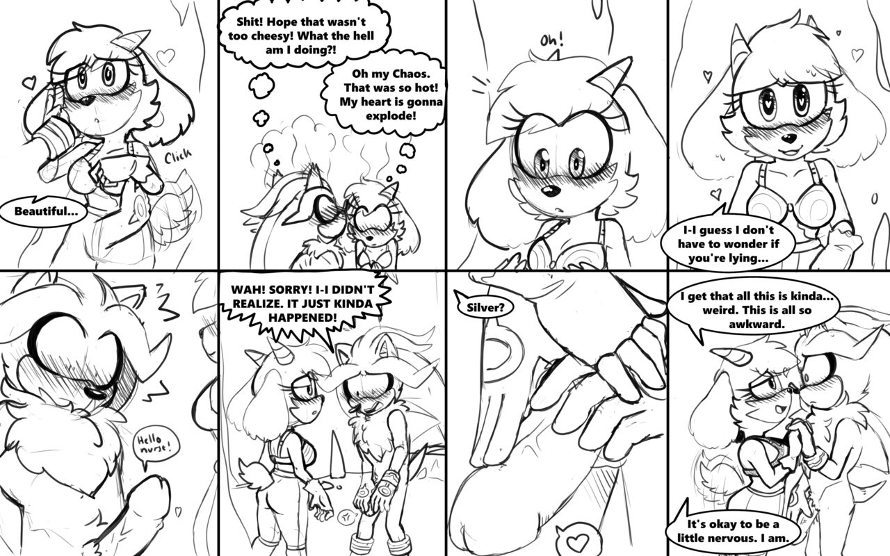 Silver The Hedgehog and a Goat page 10 full