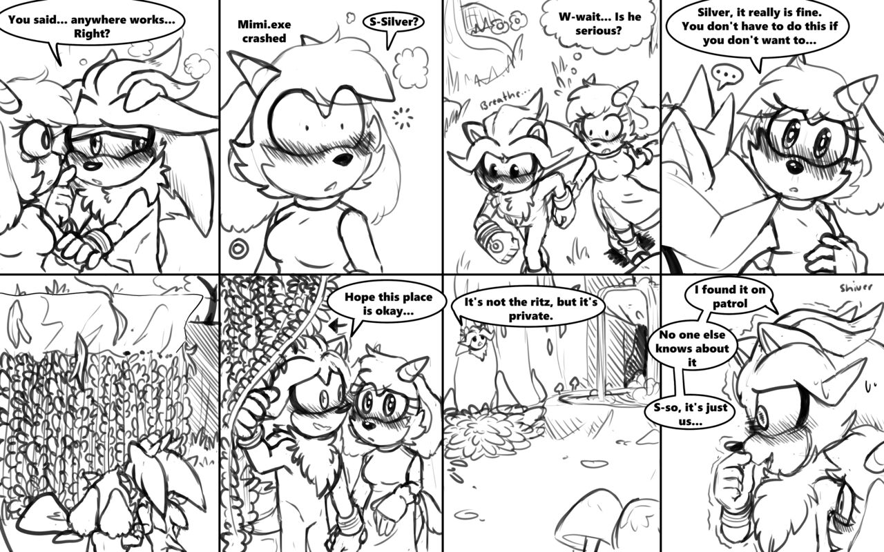 Silver The Hedgehog and a Goat page 3 full