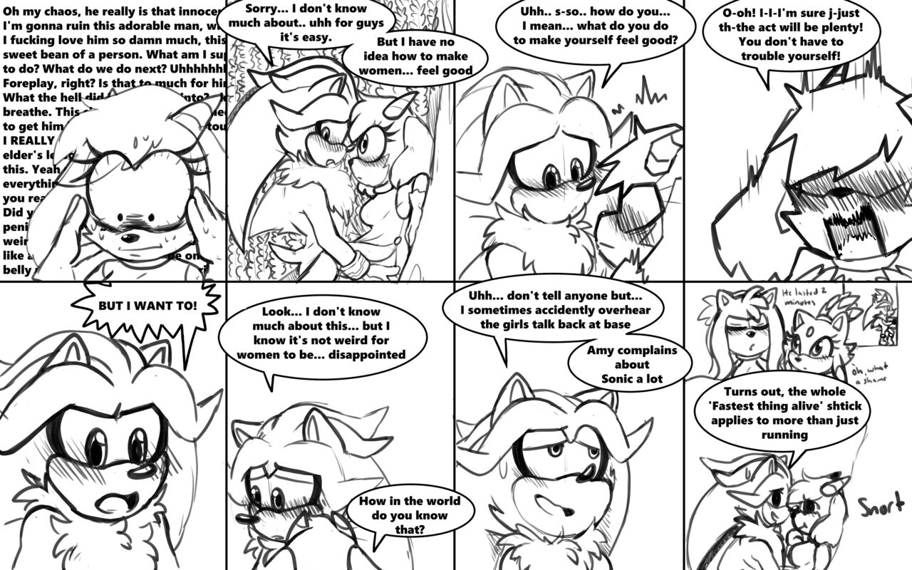 Silver The Hedgehog and a Goat page 6 full