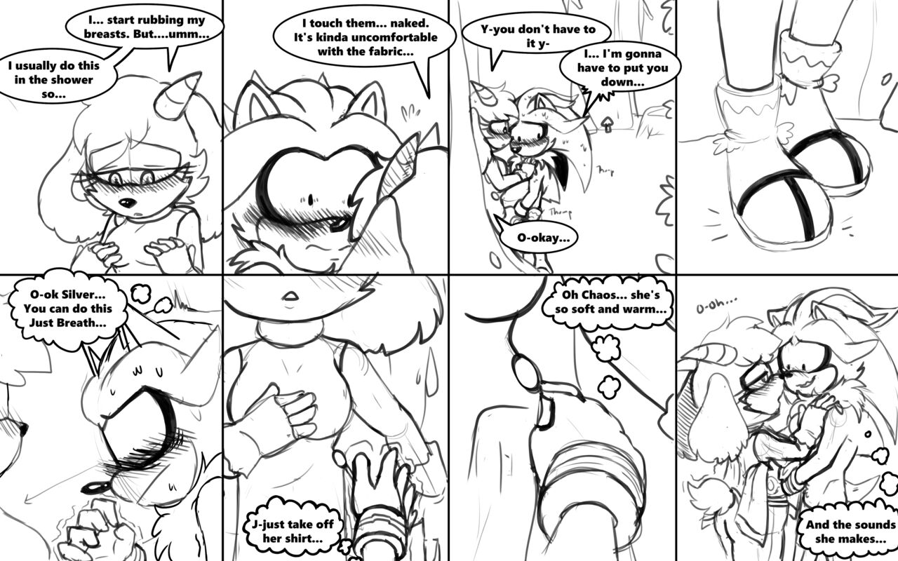 Silver The Hedgehog and a Goat page 8 full