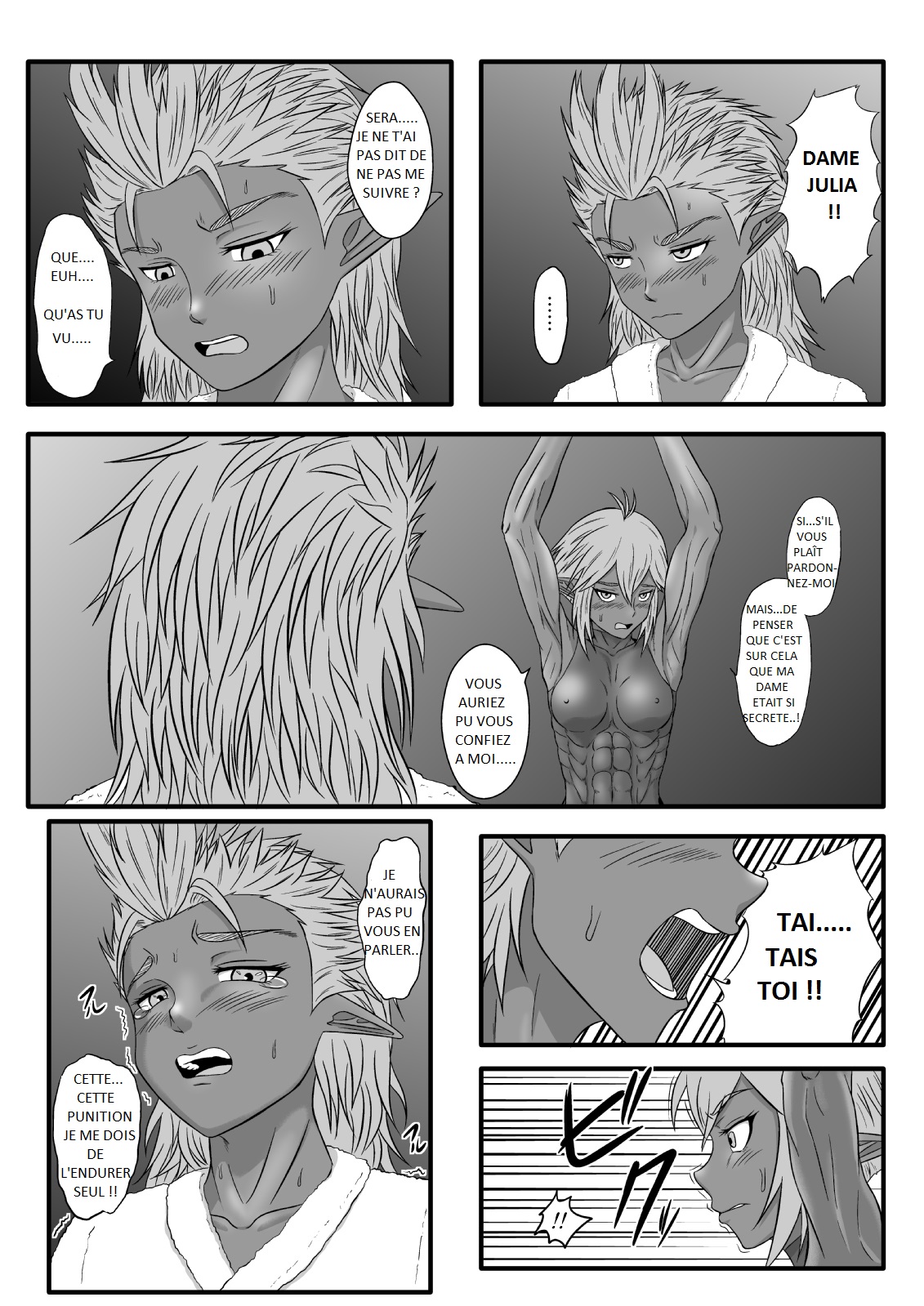 Kusuguri Goumon Taikyuu Hon ~Dark Elf Sokkin Hen~ | Tickling Torture Endurance Book ~Dark Elf Entourage~ page 10 full