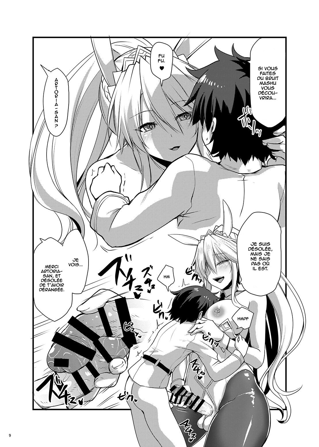Futanari Bunny-Ue to page 8 full