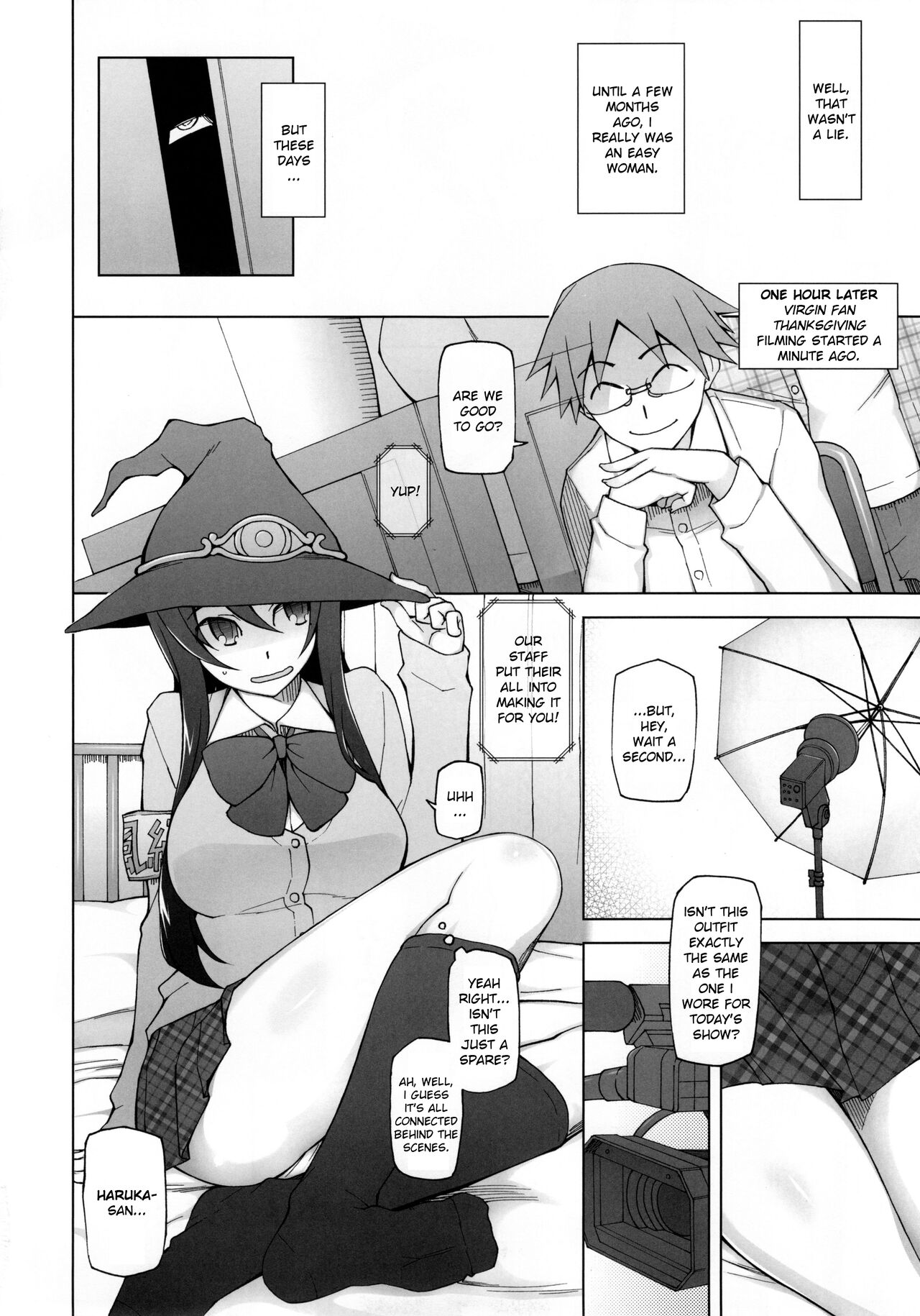 Kanojo wa Chou Yuumei Geinoujin... Soshite Boku ni Naisho de AV Joyuu Satomi-Satona Gojitsudan 3 | My Famous Girlfriend... Is An AV Pornstar Behind My Back: SatomixSatona The Sequel Ch. 3 page 4 full