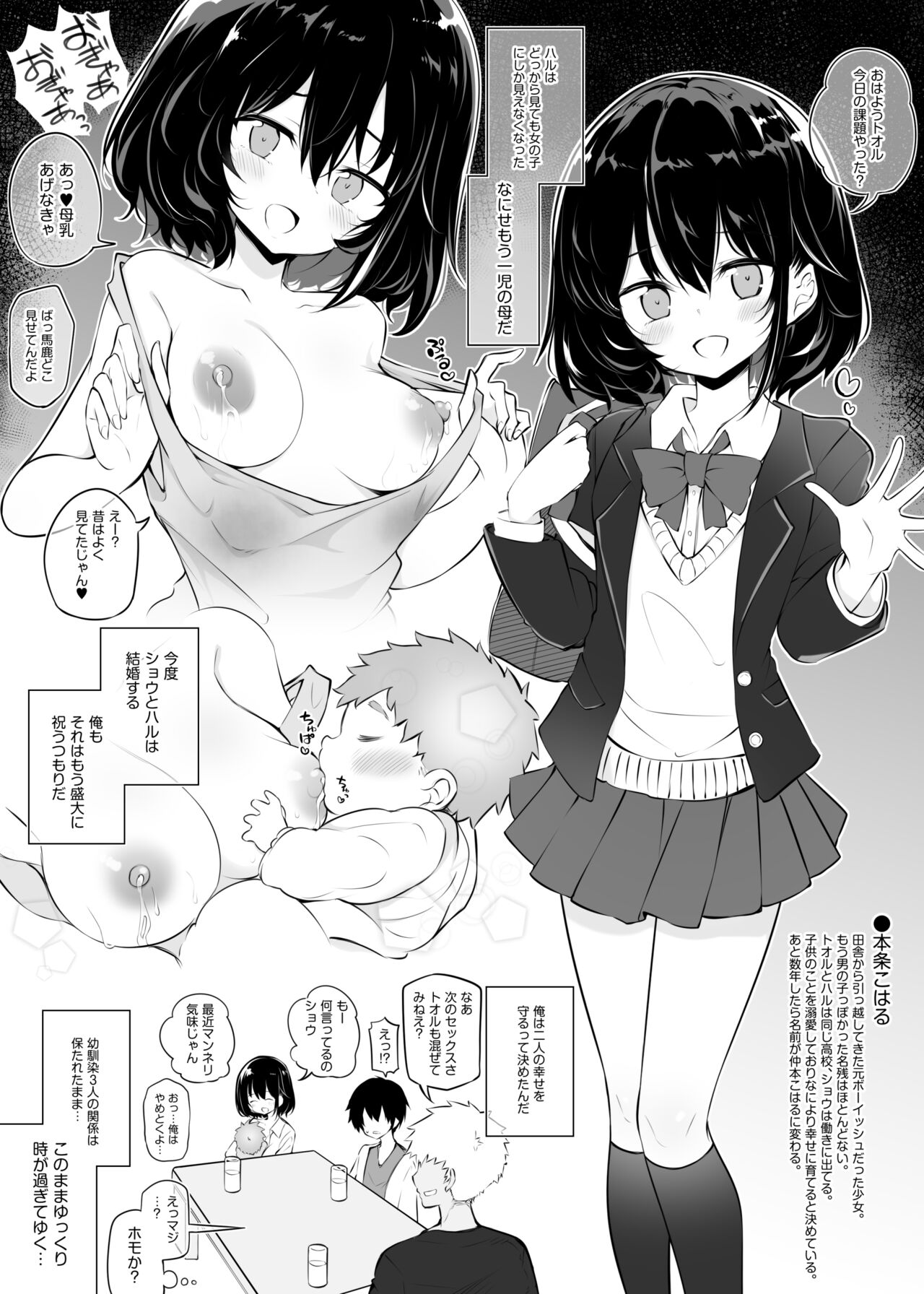 Inaka kara Hikkoshite kita Boyish na Onnanoko page 7 full