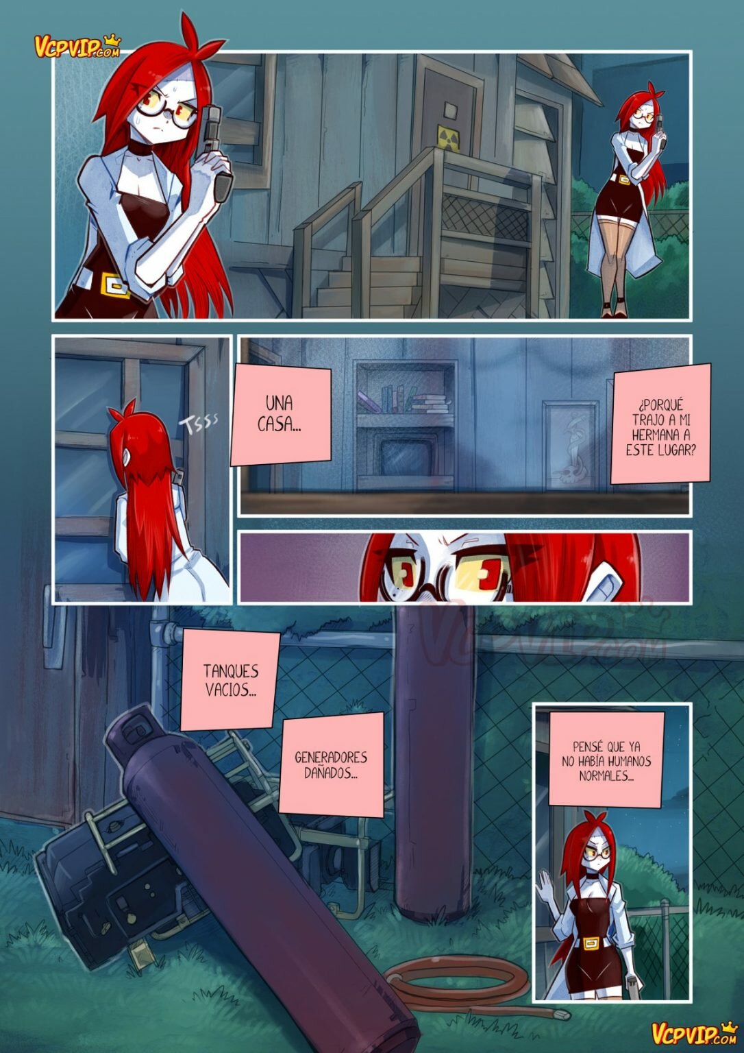 Cherry Road 7 - La Preocupacion de un Zombie page 8 full