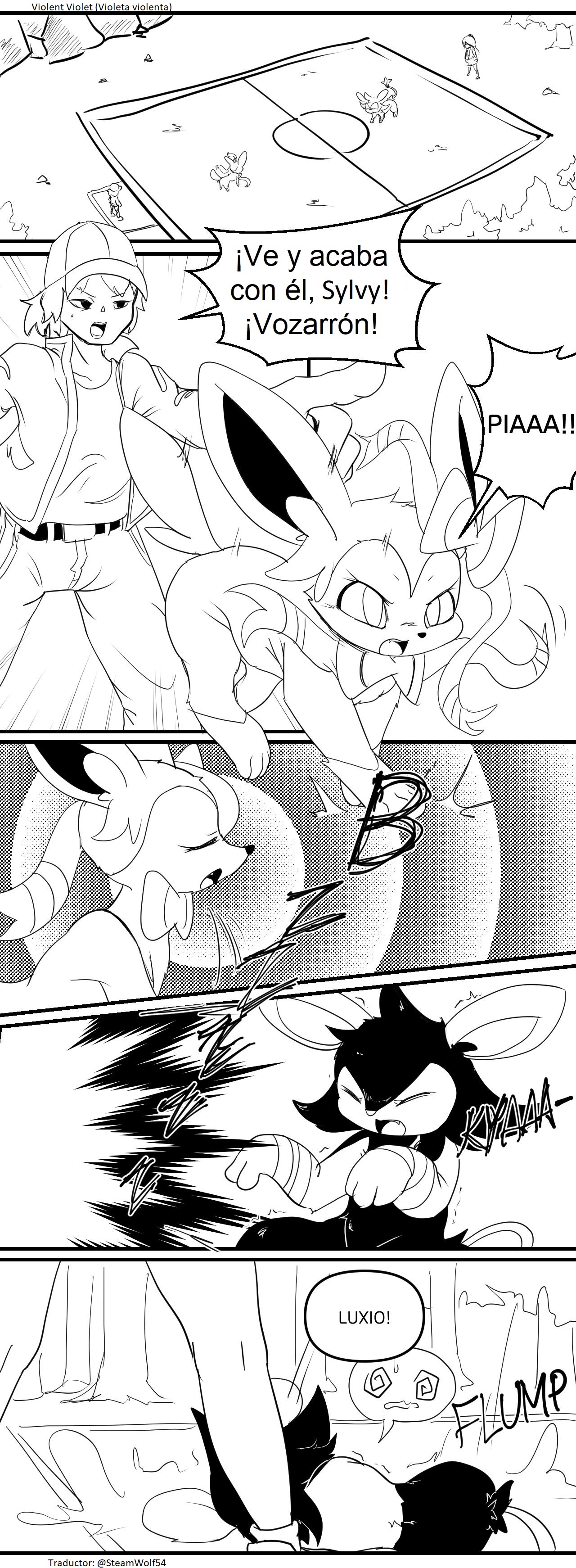 Violent Violet page 1 full