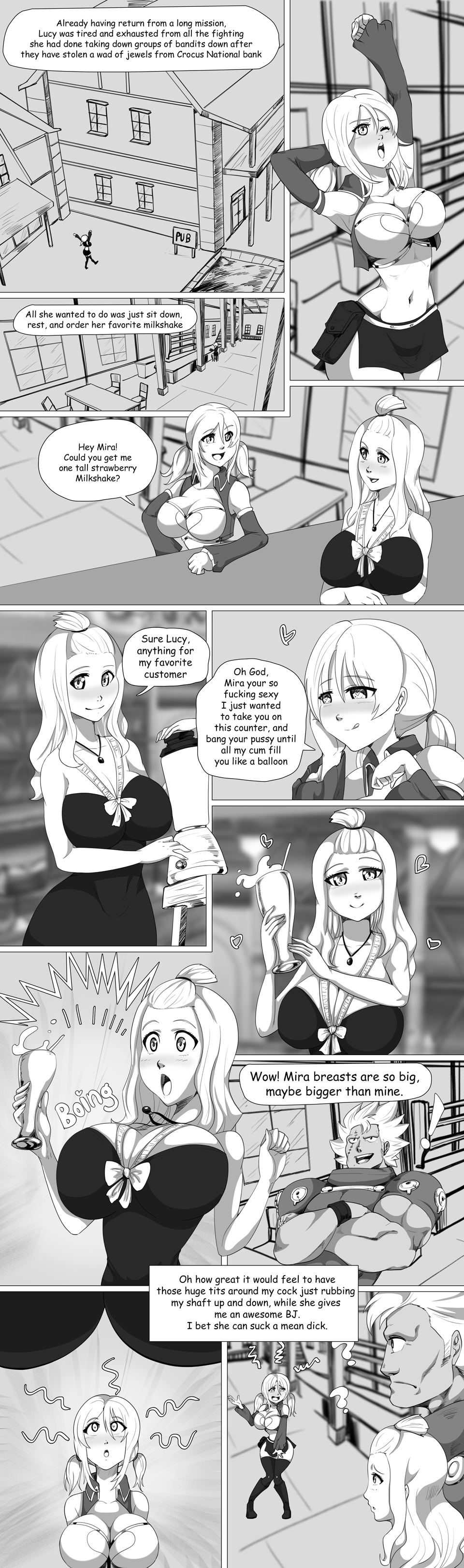 Lucy x Mirajane page 1 full
