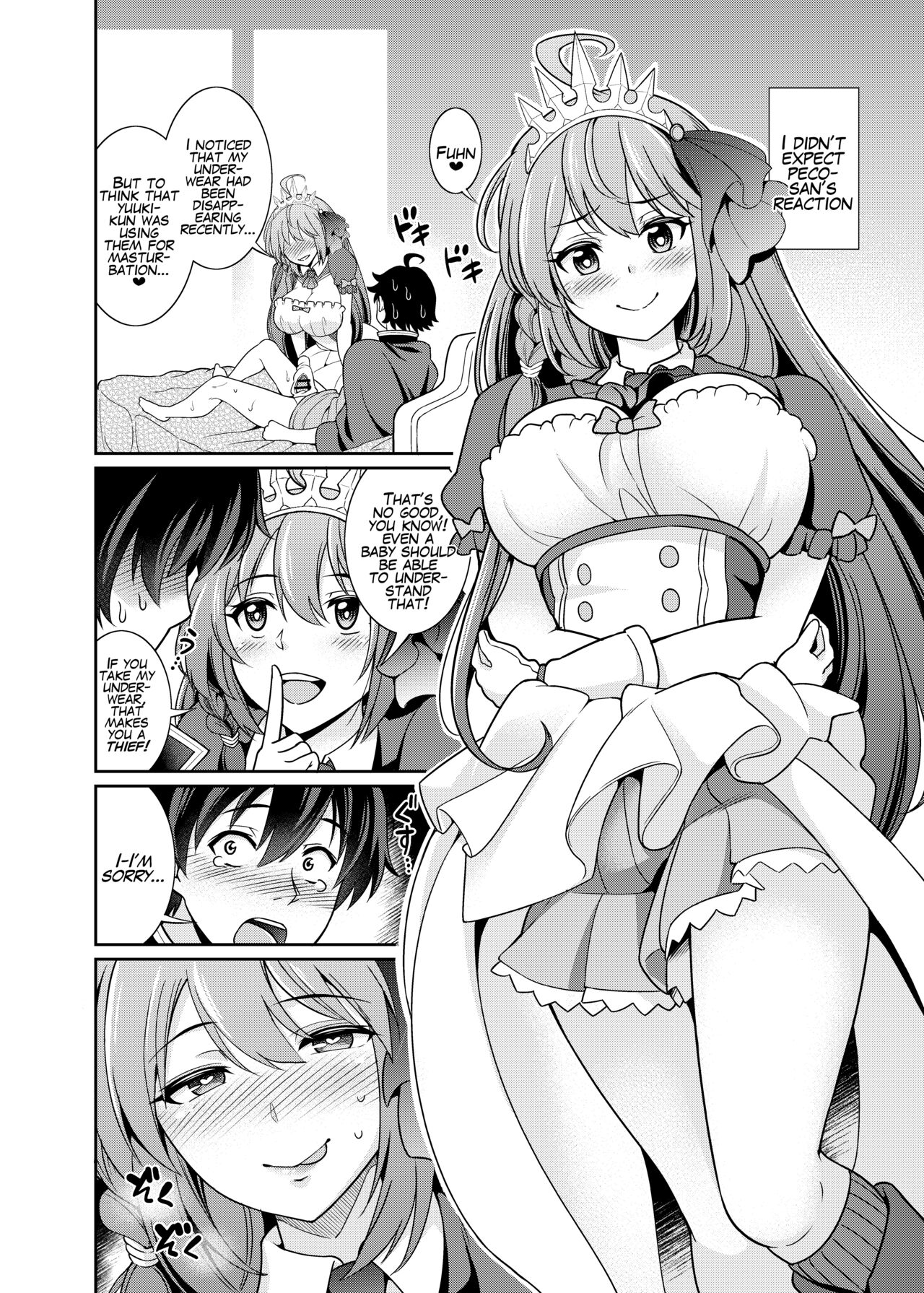 Peco-san no Yasashii Shasei Kanri page 3 full