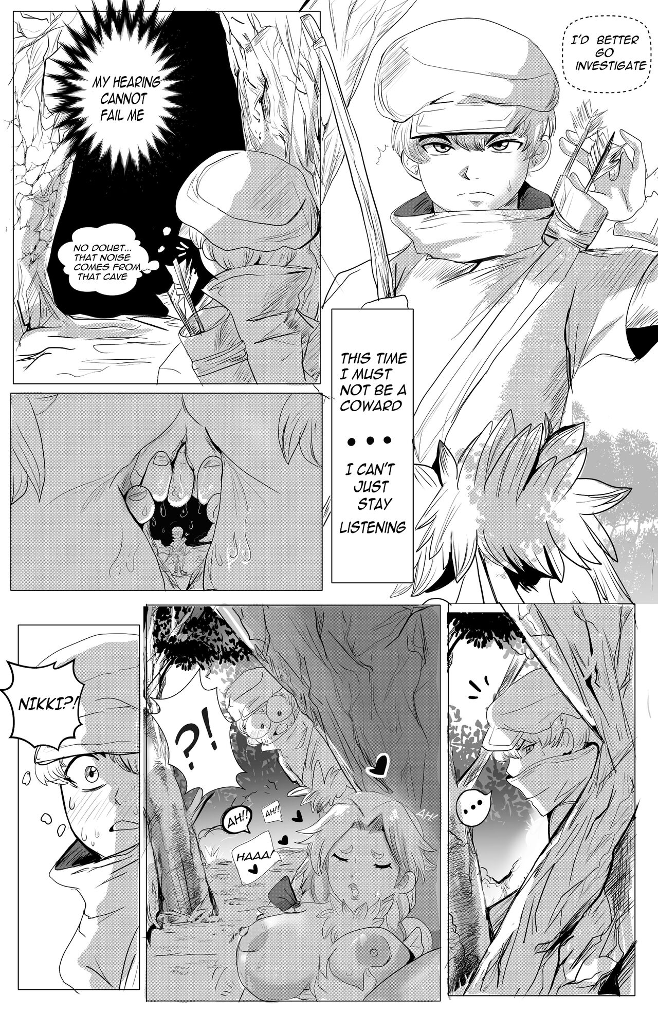 CAVE'S SECRET page 9 full