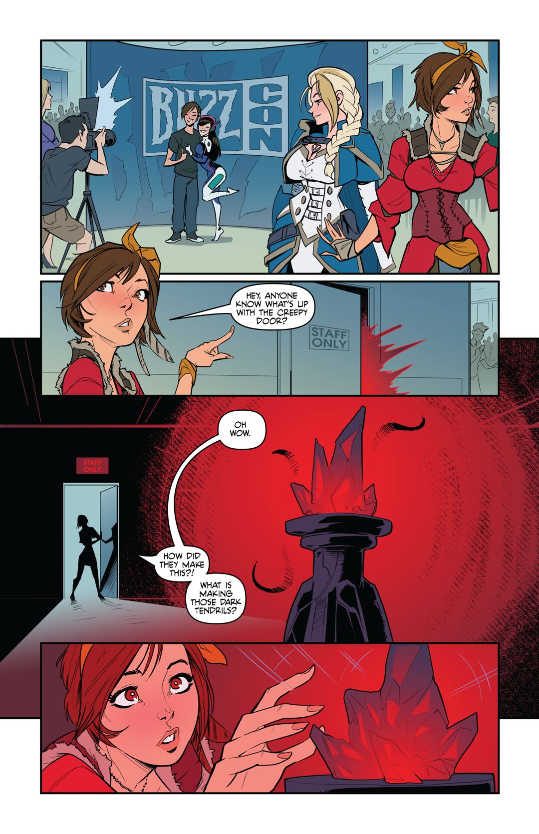 Demonic Quick Change Cosplay page 1 full
