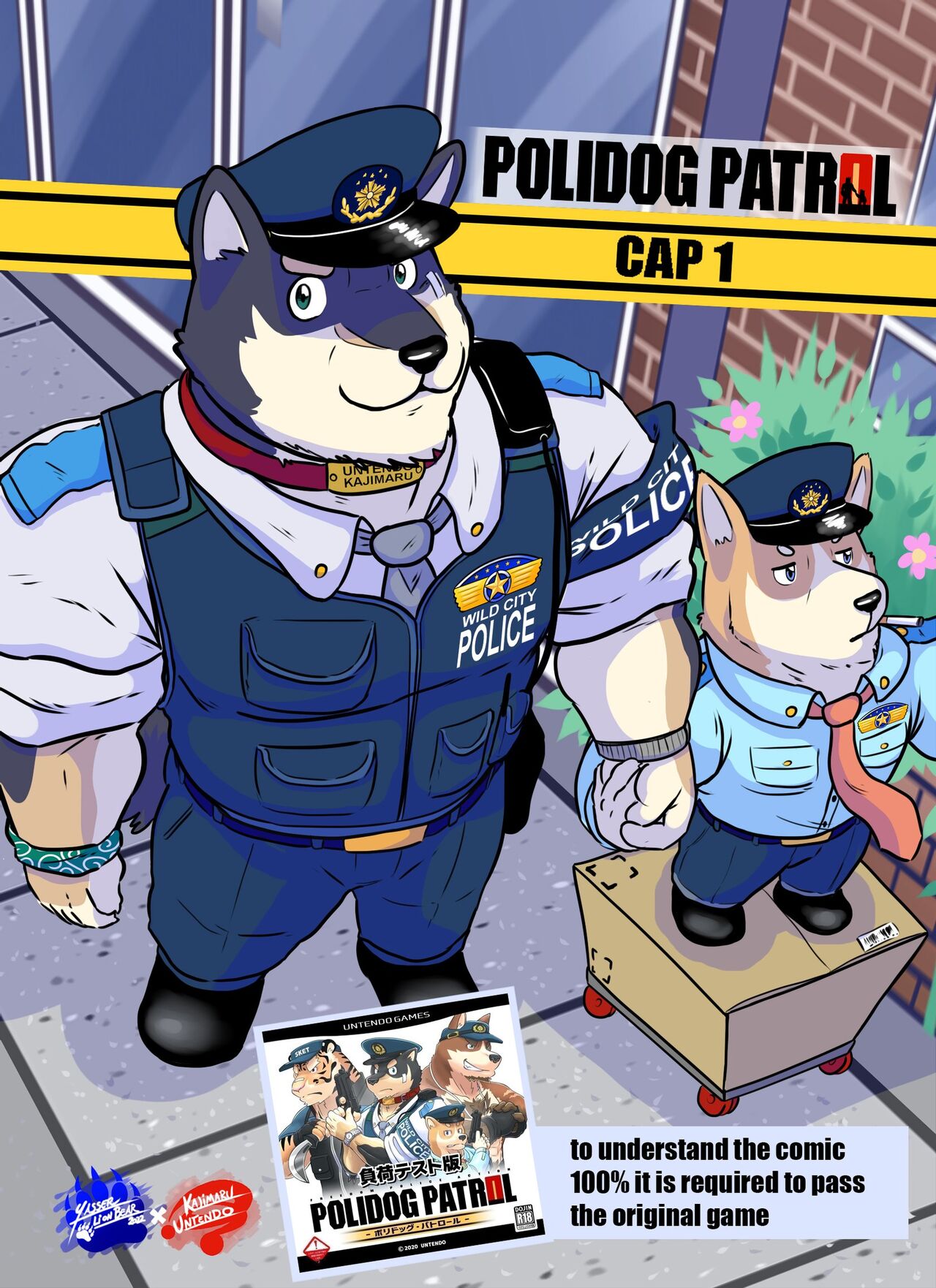 Polidog Patrol Chapter 1 page 2 full