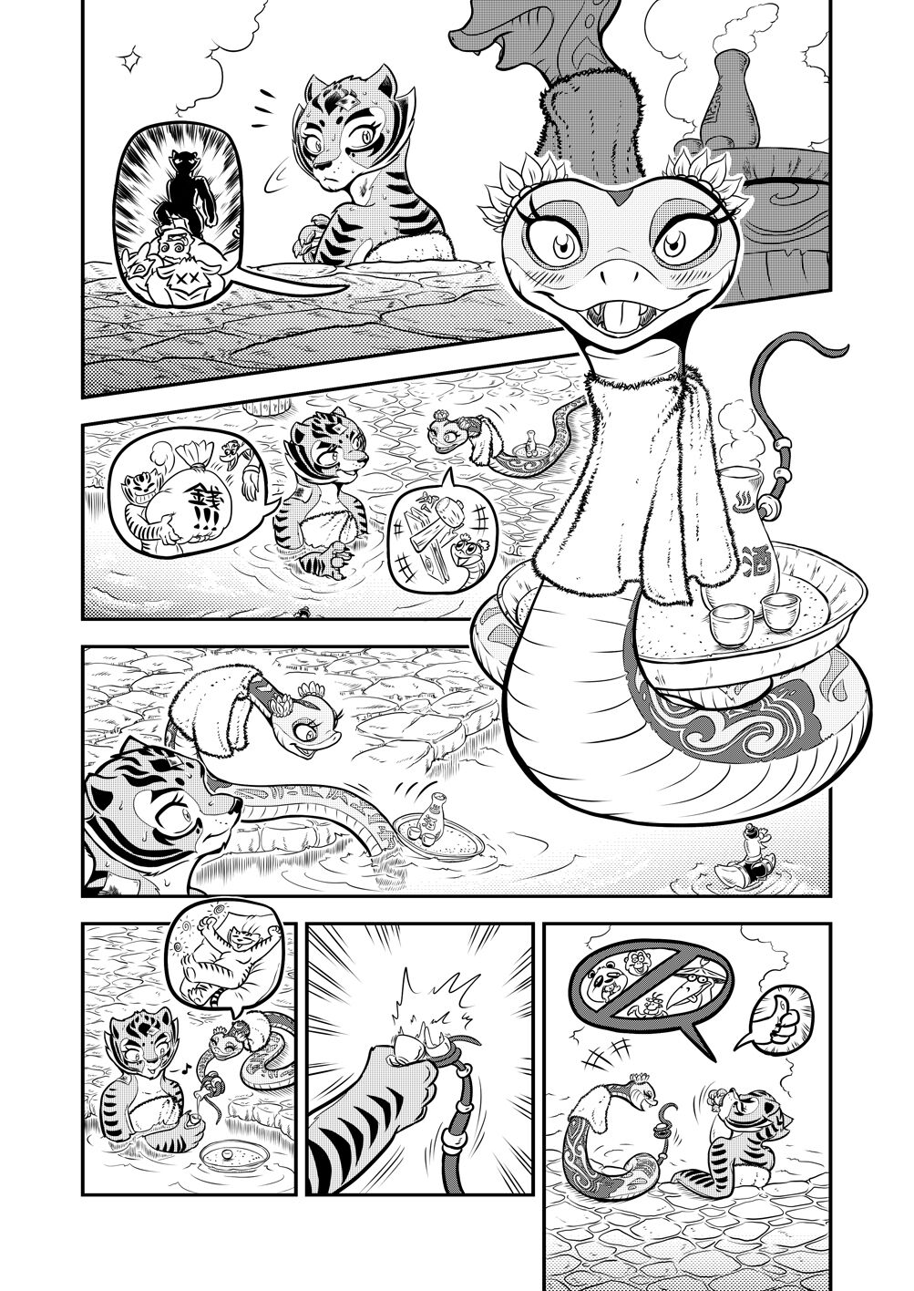 The Tiger Lilies in Bloom | Цветение Тигровой Лилии page 2 full