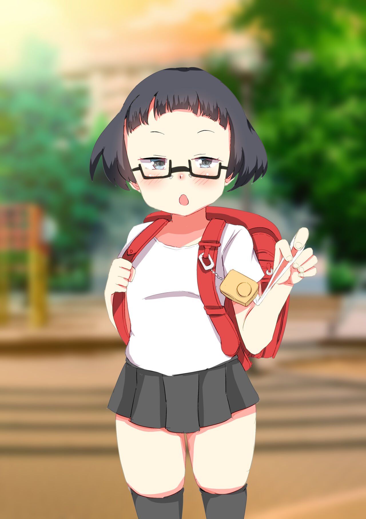 kuso namaikina IQ 180 tensai JS Arisa-chan  jinsei shūryōnōshirase ♥ page 9 full