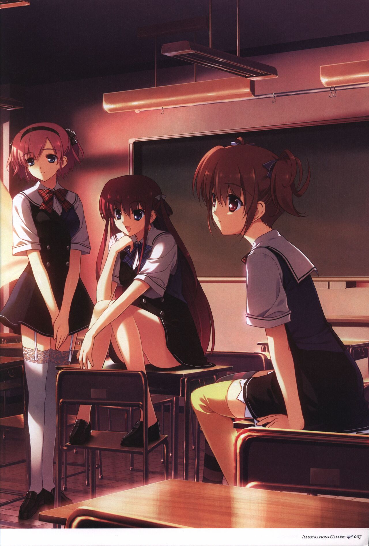 Game Artbook - グリザイアの果実 ビジュアルファンブック page 8 full