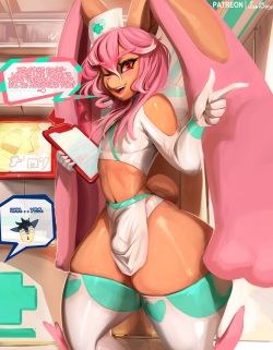 Nurse Lopbunny's "Rehabilitation"