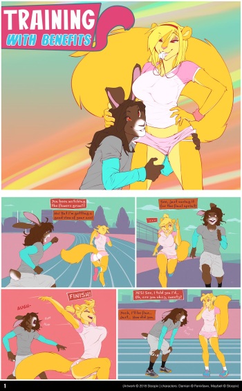 Training With Benefits #1 cover