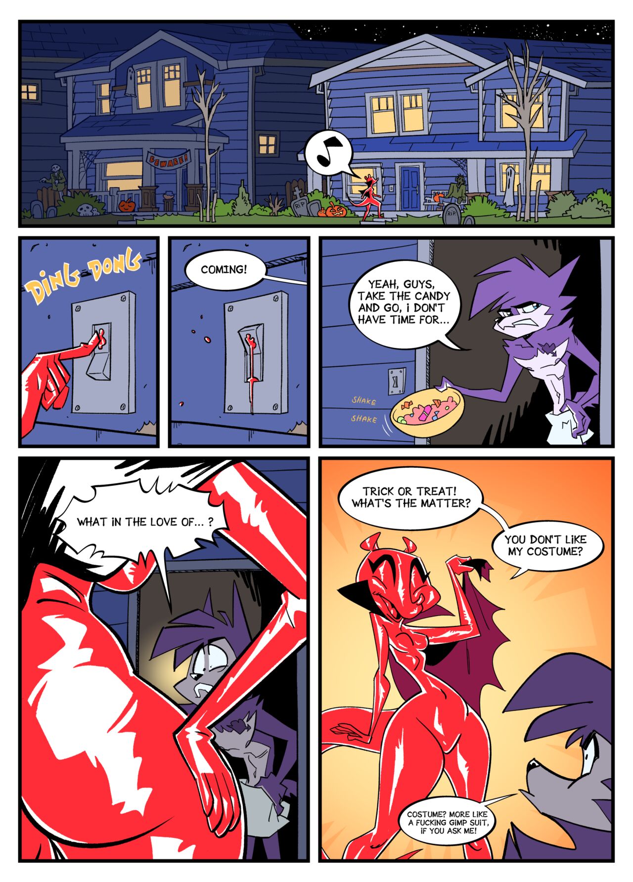 Trick Or Squeak page 1 full