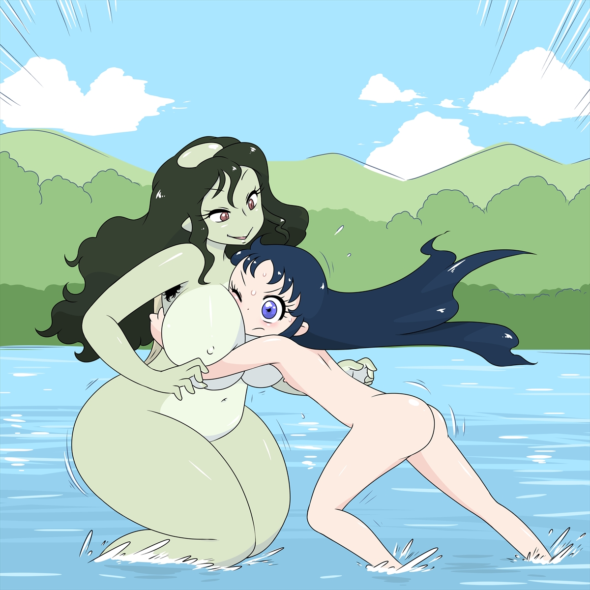Kappa, Sumou, and Ass Kodama page 1 full