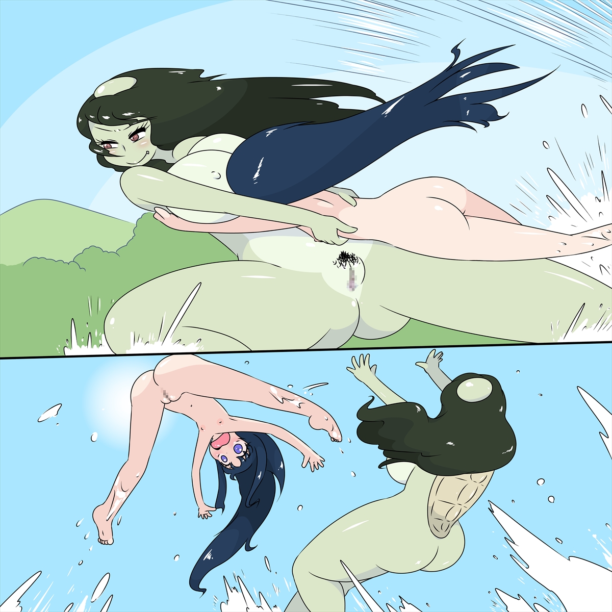 Kappa, Sumou, and Ass Kodama page 2 full