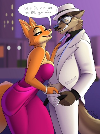 Wolf and Diane fool around Los Angeles cover