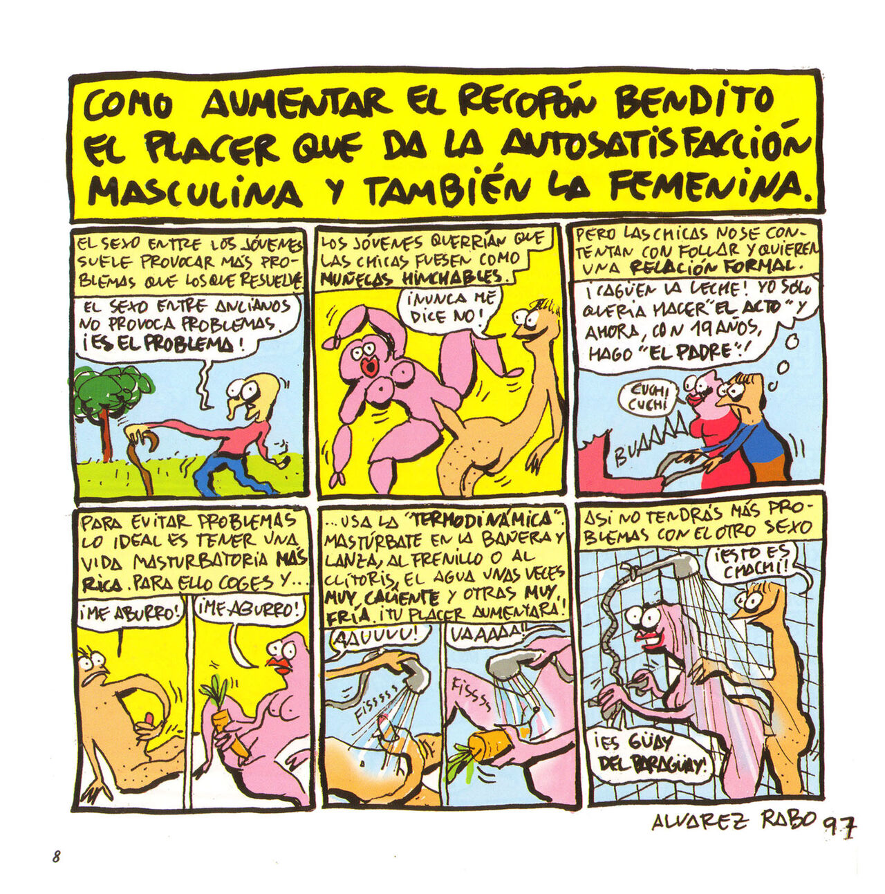 Consejos sexuales de Álvarez Rabo #2 page 8 full