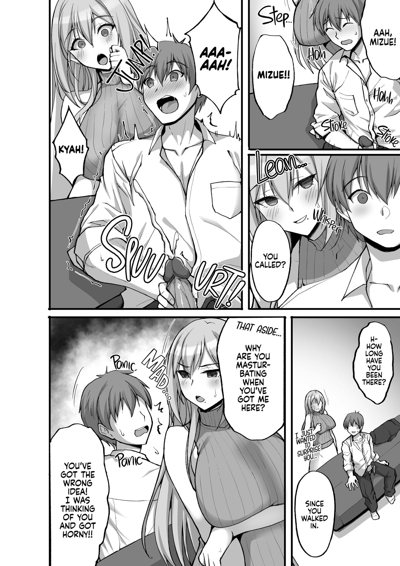 Ecchi na Onee-san wa, Suki desu ka? 3 ~Tonari no Onee-san to Ikkagetsukan, Shasei Kanri to Sakusei Seikatsu Hen~ page 9 full