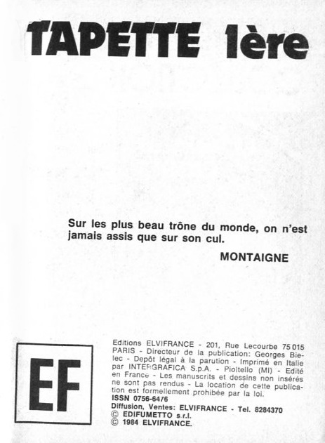 Elvifrance - Satires 53 Tapette 1ére page 3 full