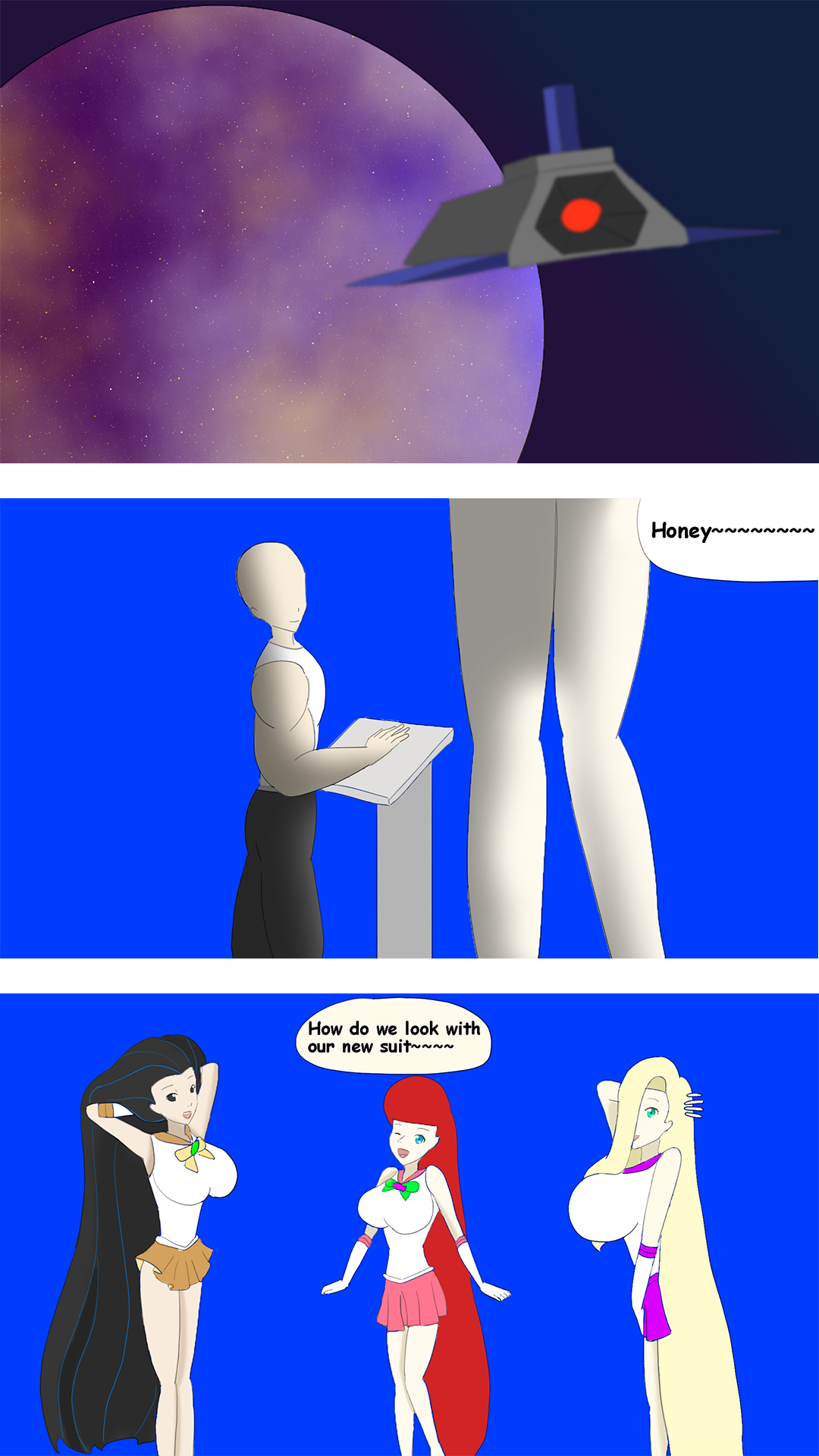 Hair Fetish Harem EP4 page 4 full