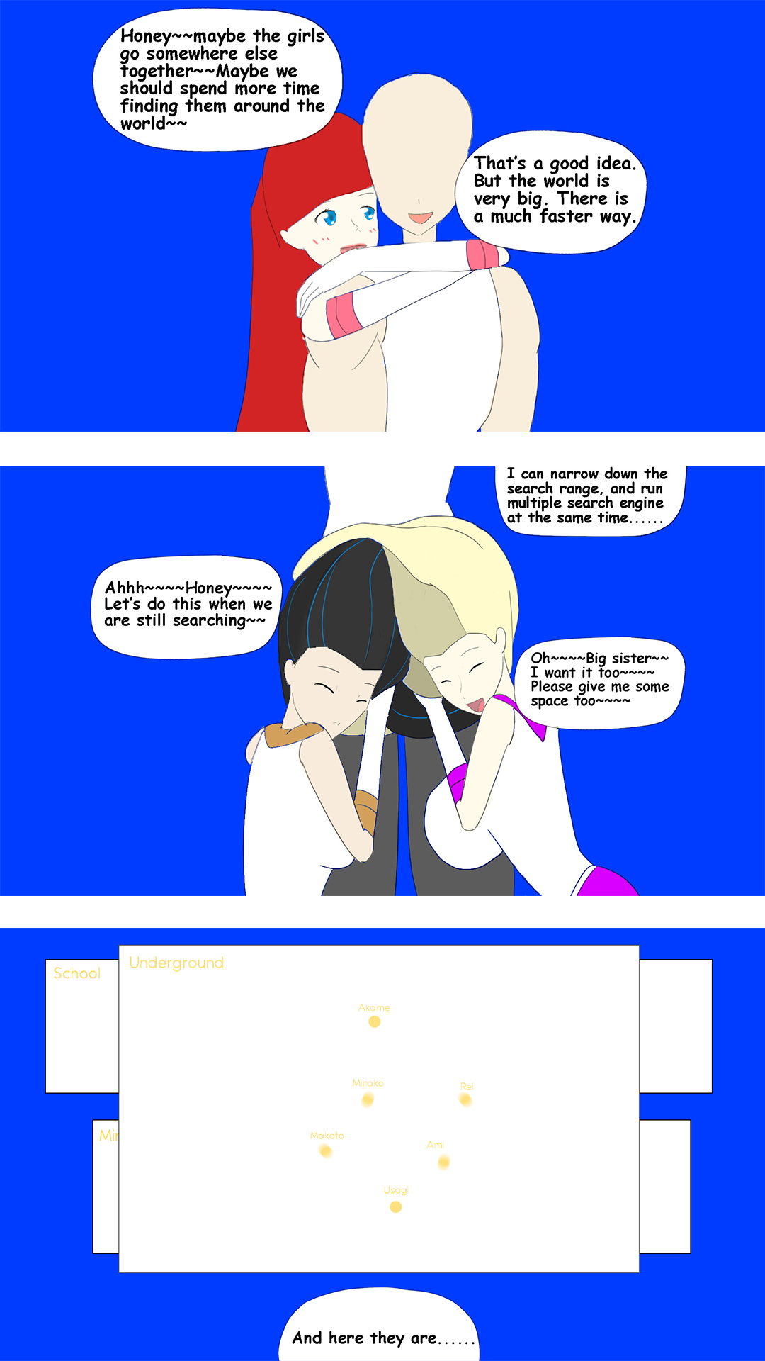 Hair Fetish Harem EP4 page 6 full