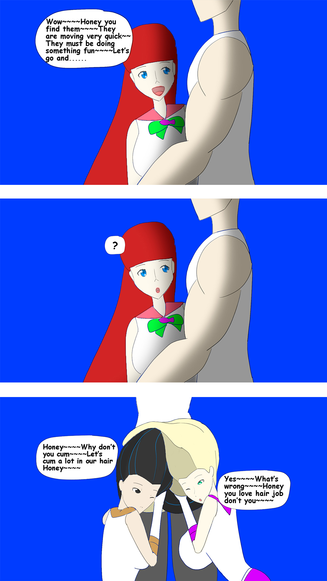 Hair Fetish Harem EP4 page 7 full