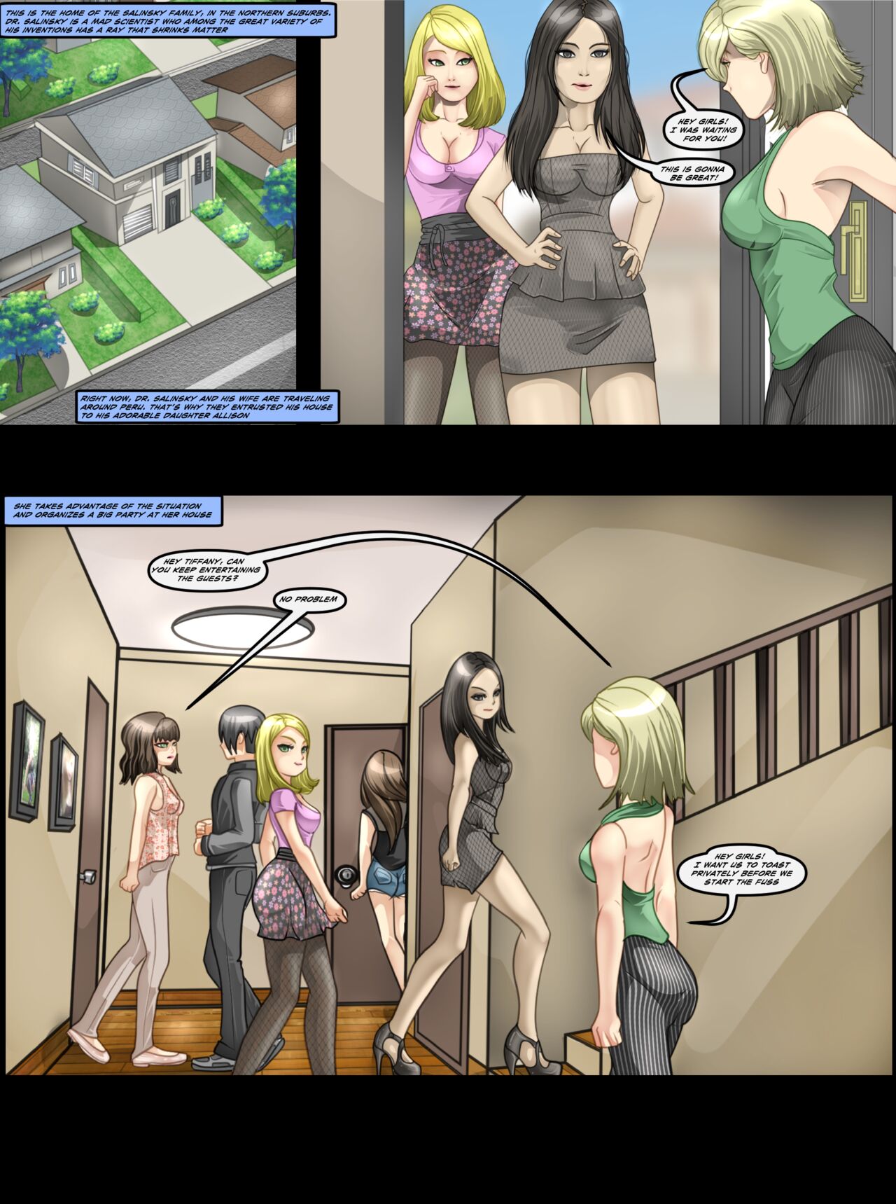 LOSTPERRAS - HONEY, EVERYONE HAS SHRUNK CARTOON PORN. page 2 full
