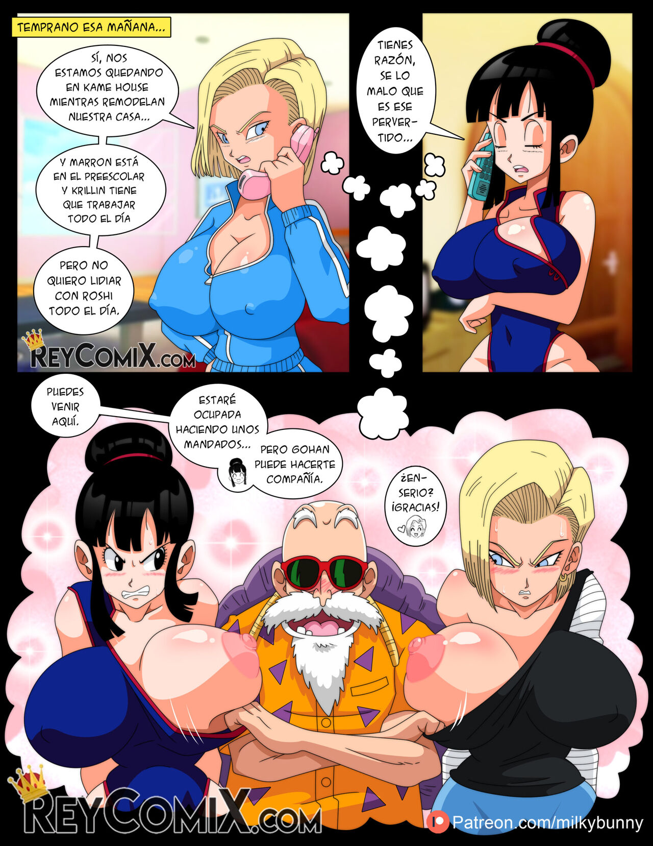 Las Chambeadoll Z – La Conquista de Gohan page 5 full