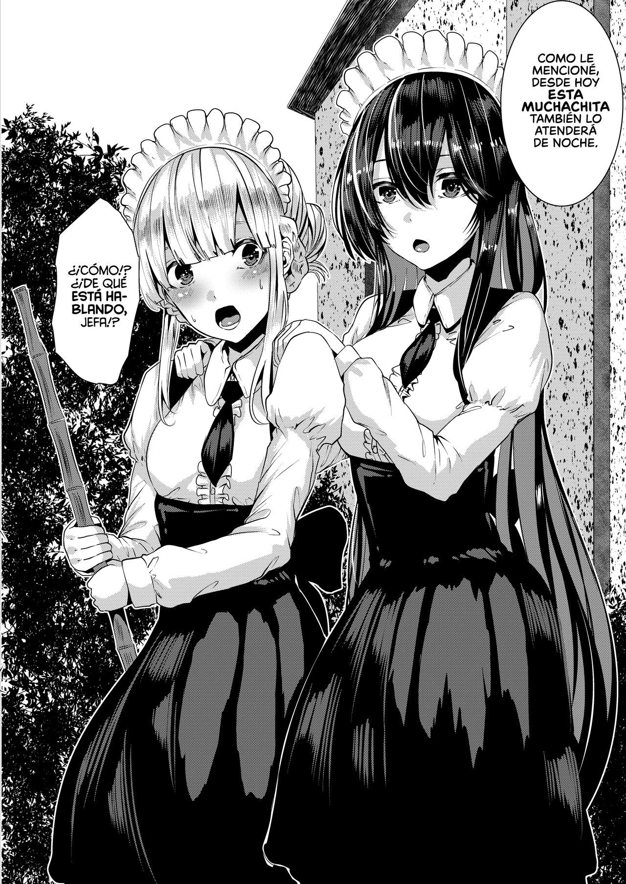 Deredere Maid to Tsuntsun Maid Shikotama Ecchi | Mucho Sexo con mi Criada Amorosa y mi Criada Fría page 4 full
