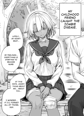 A Manga About Teaching My Zombie Childhood Friend The Real Feeling of Sex cover
