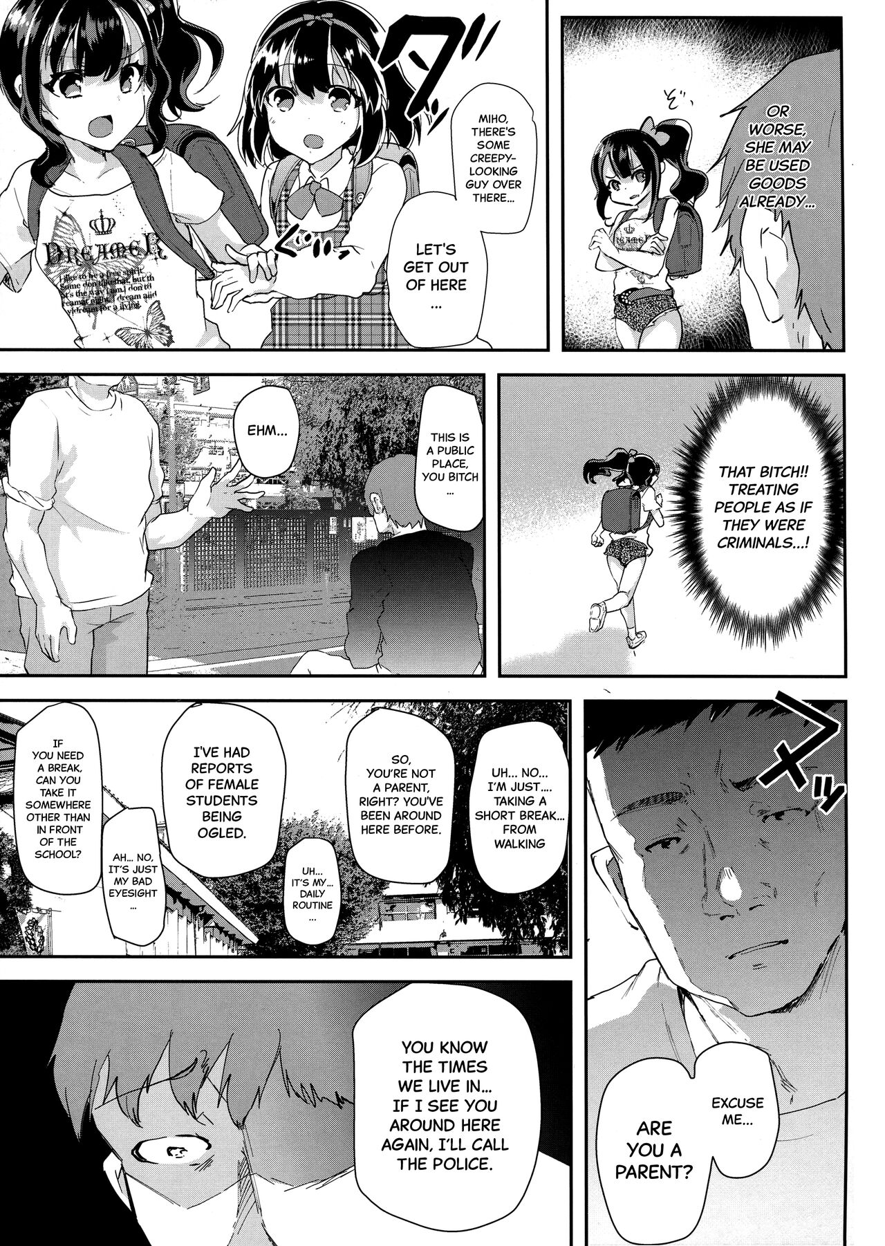 Gal JS Yui-chan to Shojo Chuu Raper | Gal JS Yui-chan and the Virgin-Only Rapist page 5 full