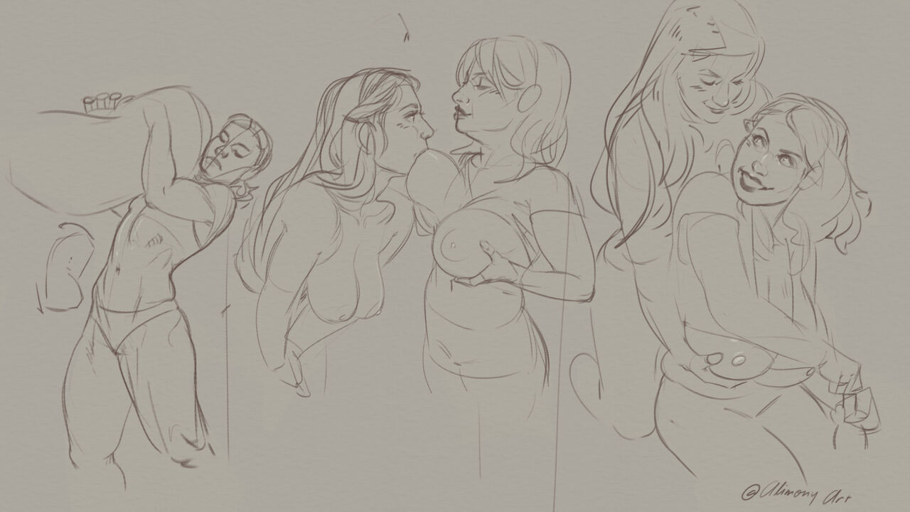 Alimonyart Sketches/Scraps page 10 full