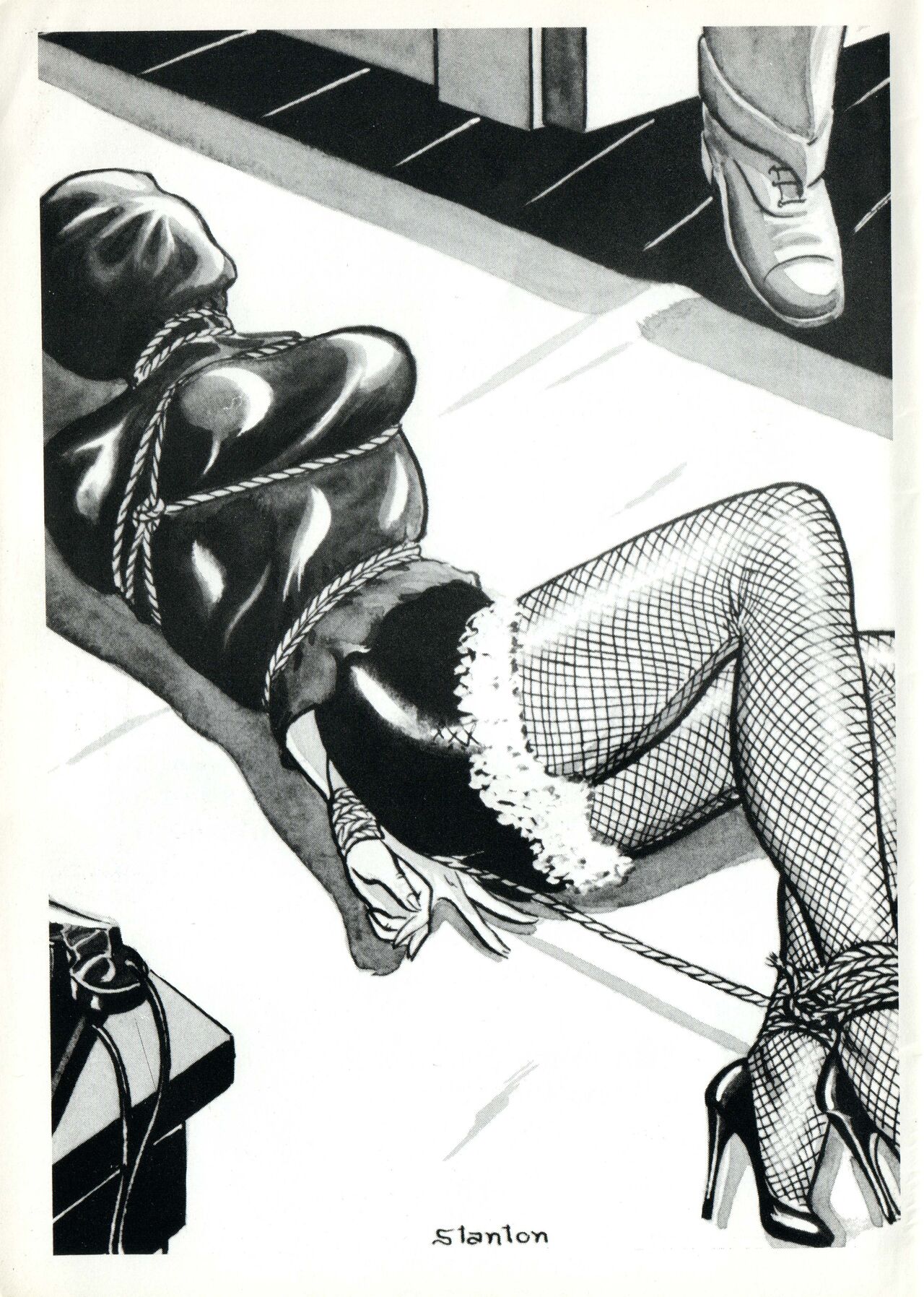 Bondage Enthusiasts Bound in Leather Volume 1 page 10 full