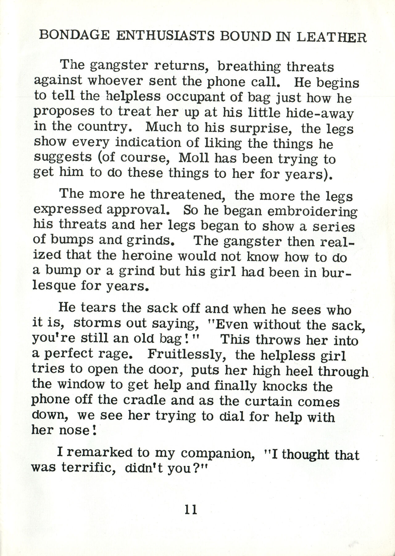 Bondage Enthusiasts Bound in Leather Volume 1 page 9 full