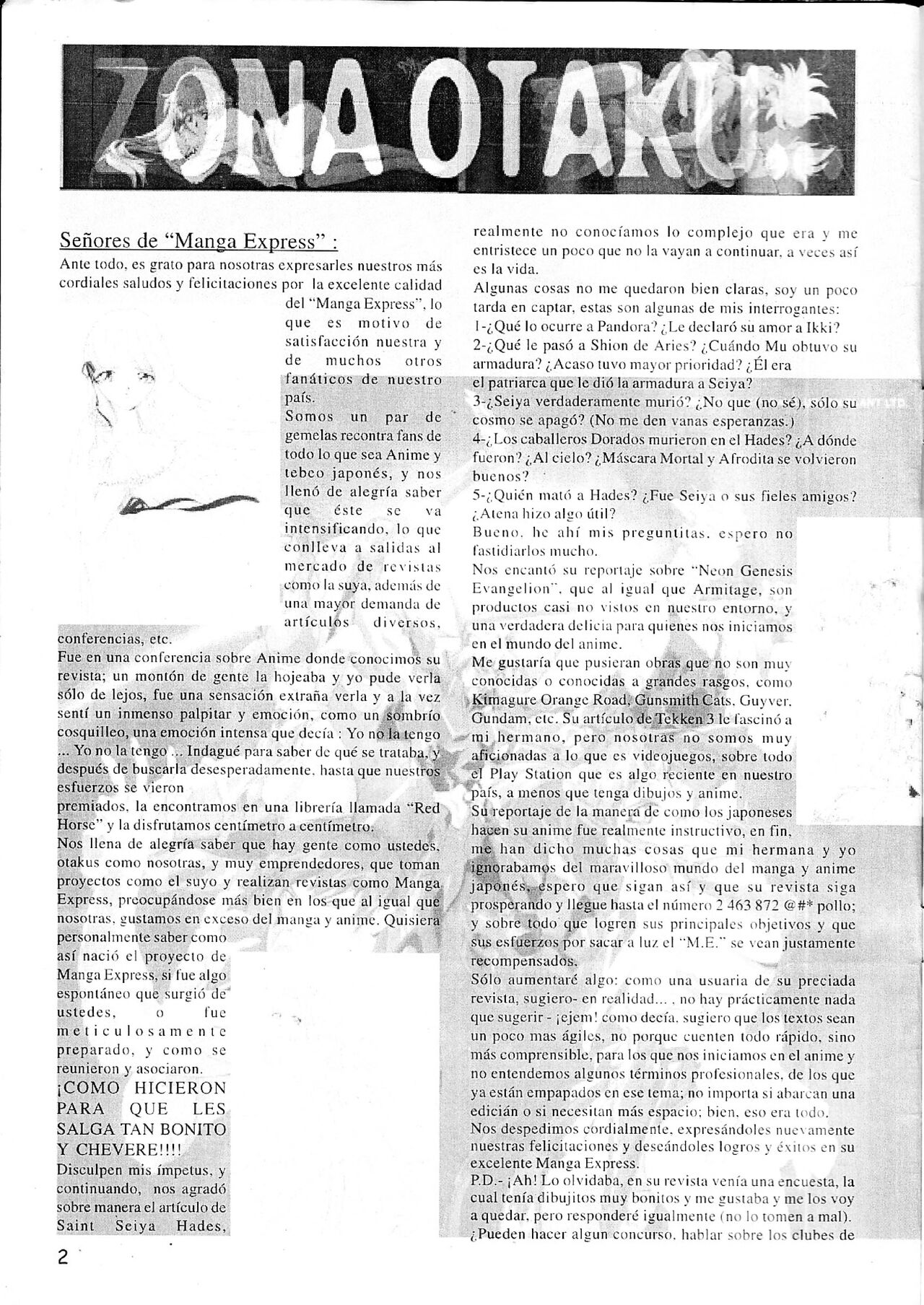 Magazine - Manga Express 03 page 4 full