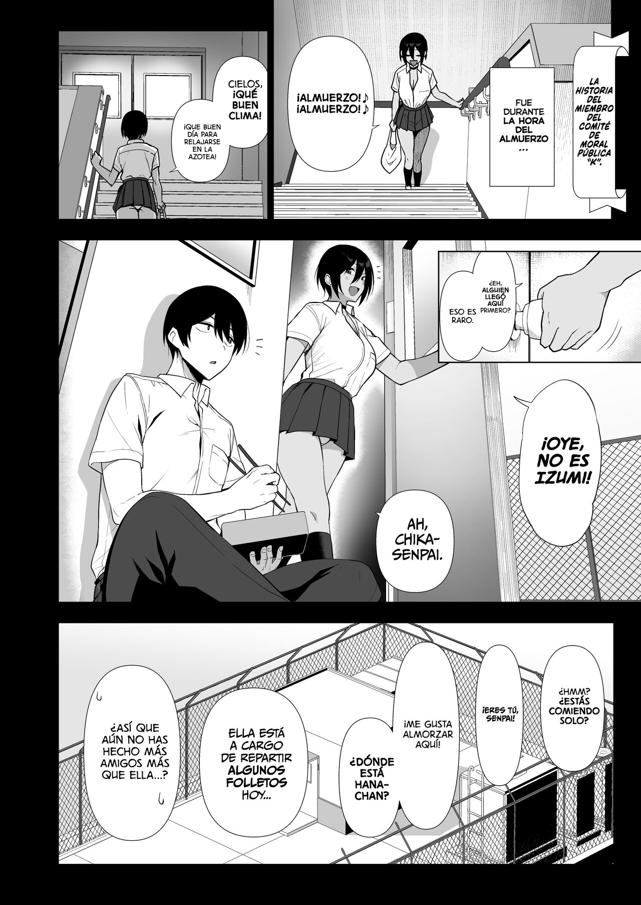 Fuuki Iin to Fuuzoku Katsudou Vol. 4 | Comité Disciplinario y Actividades de Servicio Sexual Vol. 4 page 10 full