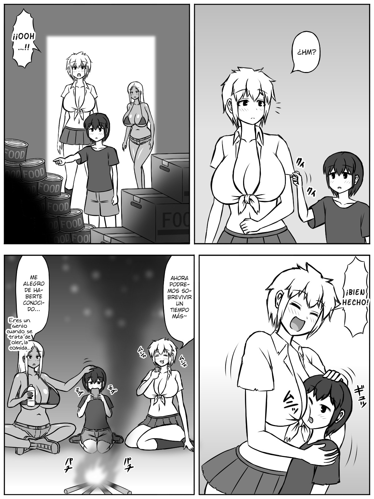 Sato Jinrui ga Metsubou shite, Naze ka Gal to Shota dake ga Ikinokotta Sekai page 4 full