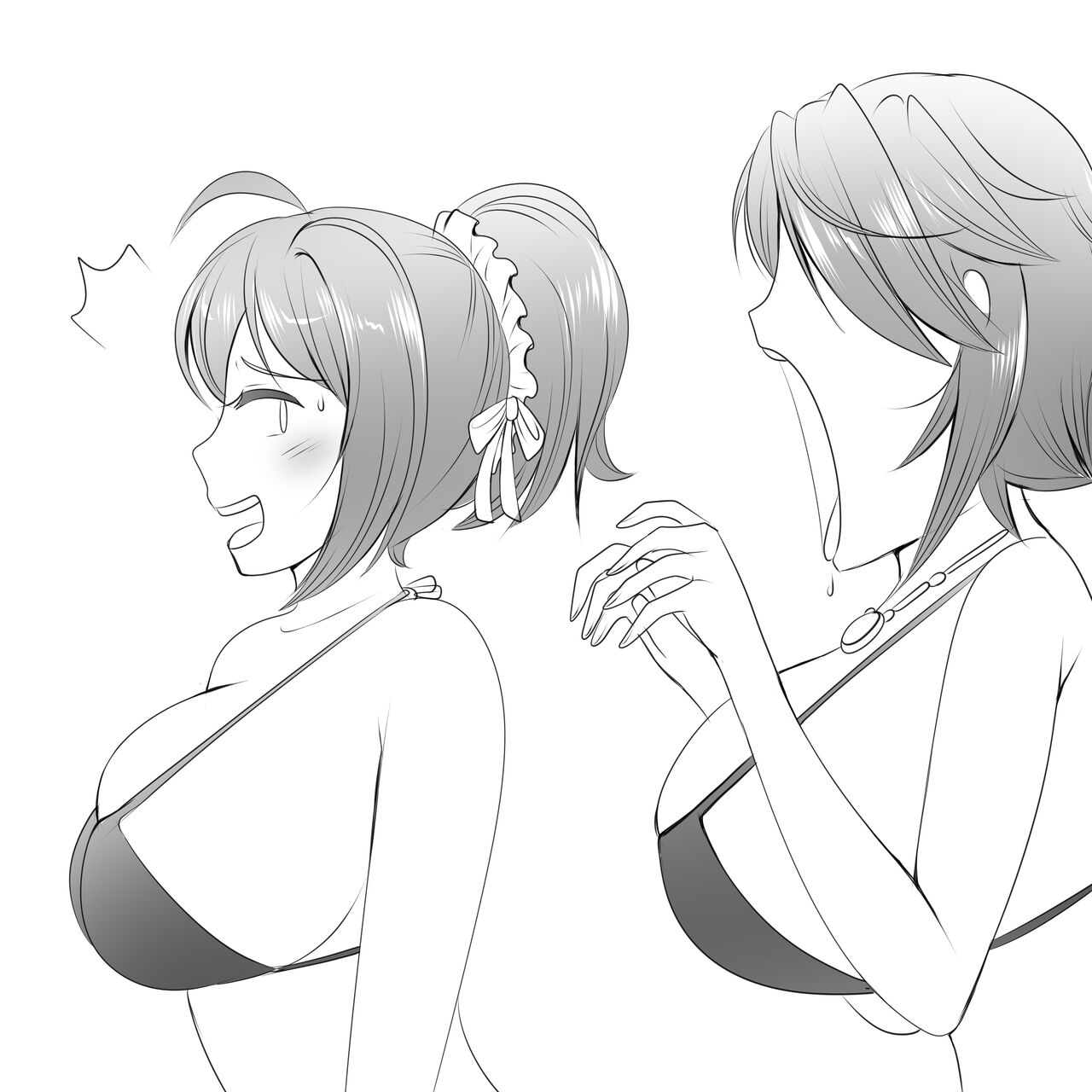 Mizore Noms Moka and Kurumu page 9 full